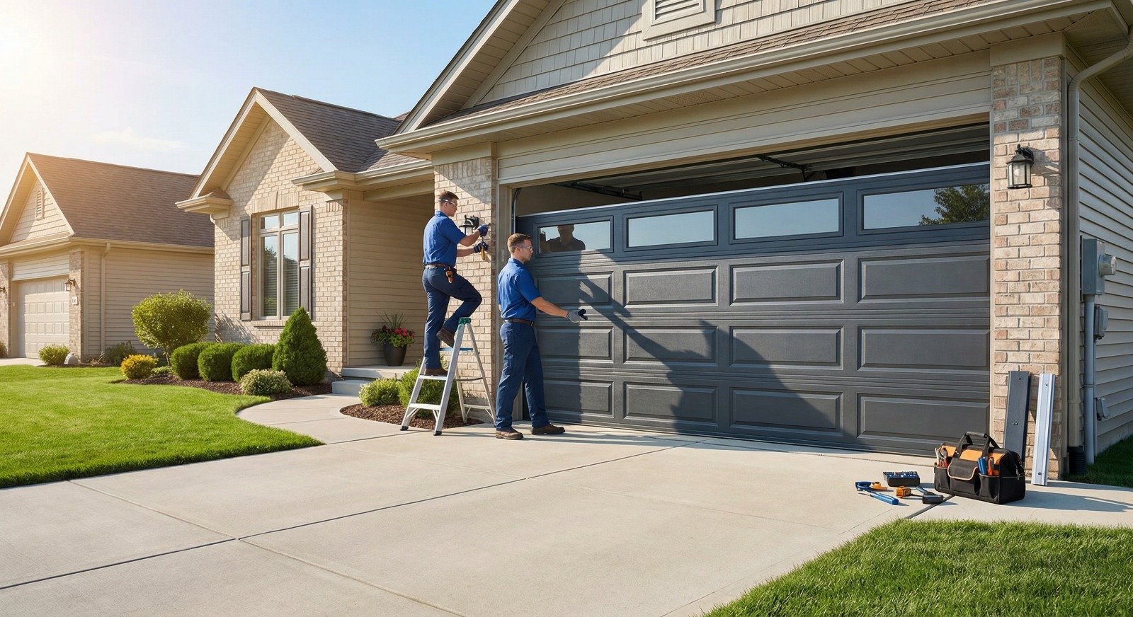 New garage door installation Killearn